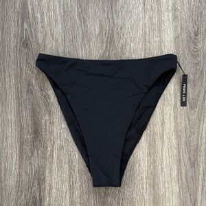 SET Active Black Bikini Bottom High Waist Cheeky